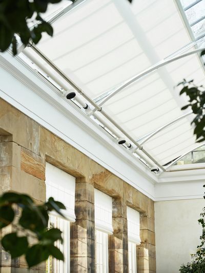 Takfönstersystem, SG 8600, Versascreen 1-10%, The Camellia House, Wentworth, South Yorkshire, United Kingdom