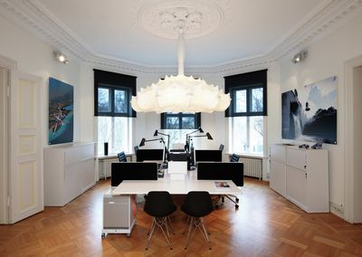 Rullgardiner, Multiscreen 1-10%, Room shot "Red Bull Office", Oslo, Norway