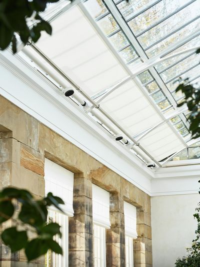 Takfönstersystem, SG 8600, Versascreen 1-10%, The Camellia House, Wentworth, South Yorkshire, United Kingdom