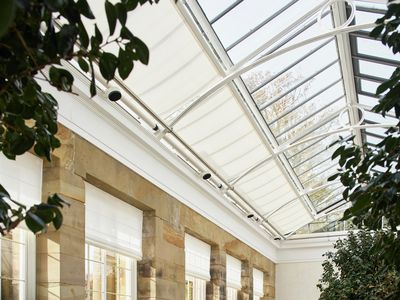 Takfönstersystem, SG 8600, Versascreen 1-10%, The Camellia House, Wentworth, South Yorkshire, United Kingdom