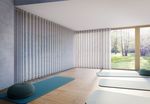 Gardinsystem, SG 3870, Yoga room, recessed curtain track Gardinsystem, SG 3870, Yoga room, recessed curtain track