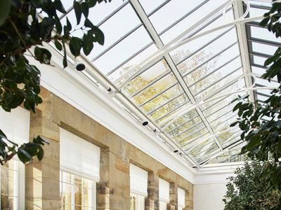 Takfönstersystem, SG 8600, Versascreen 1-10%, The Camellia House, Wentworth, South Yorkshire, United Kingdom