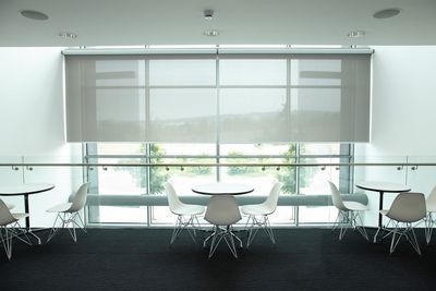 Roller Blind Systems, Multiscreen 1-10%, Room shot " Northern Design Centre", Gateshead, United Kingdom