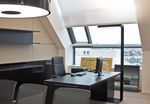 Skylight Shading Systems, SG 8600, Customer Fabrics, Room shot "Volksbanken Leasing", Linz, Austria Skylight Shading Systems, SG 8600, Customer Fabrics, Room shot "Volksbanken Leasing", Linz, Austria