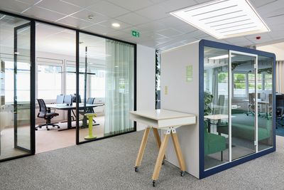 Hand Operated Curtain Track Systems, SG 6870, Colorama Acoustic, Interstuhl Liveroom, Messstetten-Tieringen, Germany