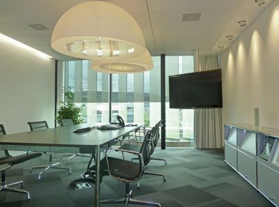 Rullgardiner, SG 4910, Multiscreen 1-10%, Room shot "Capital Dynamics", Zürich, Switzerland