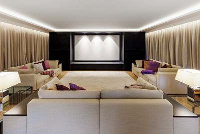 Gardinsystem, SG 5600, Customer Fabrics, Villa at the lake, Lucerne, Switzerland