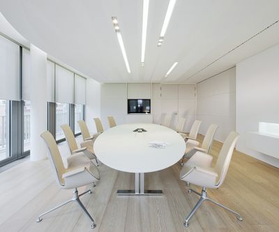 Rullgardiner, SG 4970, Multiscreen 1-10%, Room shot "Orrick House", Düsseldorf, Germany