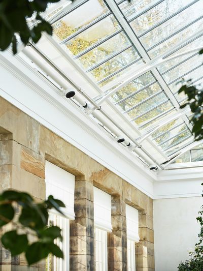 Takfönstersystem, SG 8600, Versascreen 1-10%, The Camellia House, Wentworth, South Yorkshire, United Kingdom